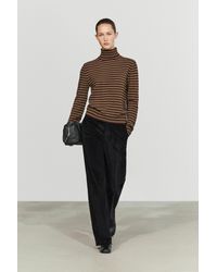 MASSIMO DUTTI - Wool Cashmere Blend Turtleneck Knit Sweater - Lyst