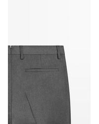 MASSIMO DUTTI - 100% Cool Wool Suit Pants - Lyst