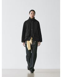 MASSIMO DUTTI - Long Technical Fabric Parka - Lyst