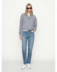 MASSIMO DUTTI - Mid-Rise Straight-Leg Comfort Jeans - Lyst