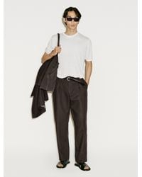 MASSIMO DUTTI - Strickshirt Aus Seidenmischgewebe - Lyst