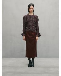 MASSIMO DUTTI - Camicetta Con Dettaglio Di Arricciature - Lyst