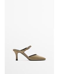 MASSIMO DUTTI - Slingback-Pumps Mit Absatz - Lyst