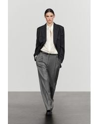 MASSIMO DUTTI - 100% Wool Suit Pants - Lyst