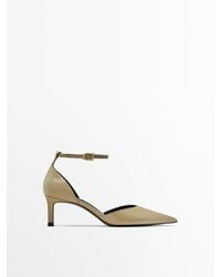MASSIMO DUTTI - High-Heel Shoes With Ankle Straps - Lyst