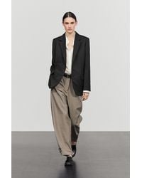MASSIMO DUTTI - Blazer Due Bottoni 100% Lana Extrafine - Lyst