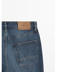 MASSIMO DUTTI - Tapered Fit Jeans - Lyst