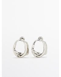 MASSIMO DUTTI - Boucles D'Oreilles Irrégulières - Lyst