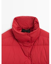 MASSIMO DUTTI - Oversize Down Jacket - Lyst