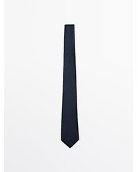 MASSIMO DUTTI - 100% Silk Tie - Lyst