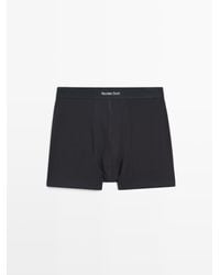 MASSIMO DUTTI - Boxers With Logo Waistband - Lyst