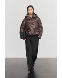 MASSIMO DUTTI - Stand-Up Collar Down Jacket - Lyst