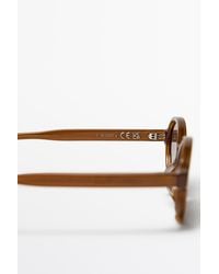 MASSIMO DUTTI - Round Sunglasses - Lyst
