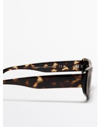 MASSIMO DUTTI - Rectangular Sunglasses - Lyst