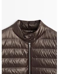 MASSIMO DUTTI - Water-Repellent Down Jacket - Lyst