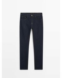 MASSIMO DUTTI - Slim Fit Rinse Wash Jeans - Lyst