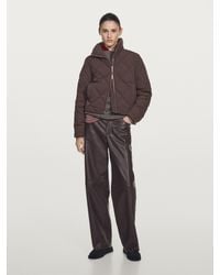 MASSIMO DUTTI - Short Water-Repellent 80% Down, 20% Feather Jacket - Lyst