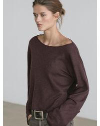 MASSIMO DUTTI - Wool Knit Sweater - Lyst