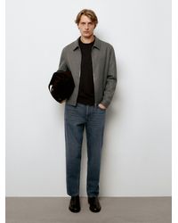 MASSIMO DUTTI - Slim Cropped Fit Jeans - Lyst