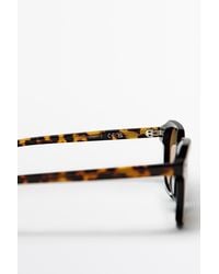 MASSIMO DUTTI - Round Sunglasses - Lyst