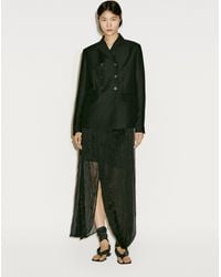 MASSIMO DUTTI - Jupe Plissée Retroussée - Lyst