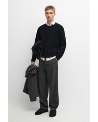 MASSIMO DUTTI - 100% Cool Wool Pants - Lyst