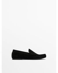 MASSIMO DUTTI - Leather Loafers - Lyst