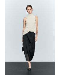 MASSIMO DUTTI - Knit Turtleneck Top - Lyst