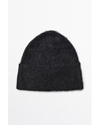 MASSIMO DUTTI - 100% Cashmere Knit Beanie - Lyst