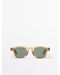 MASSIMO DUTTI - Geometric Sunglasses - Lyst
