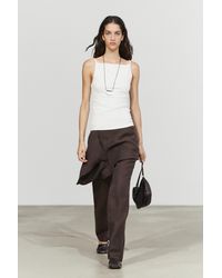MASSIMO DUTTI - Cotton Blend Camisole Top - Lyst
