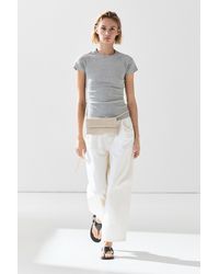 MASSIMO DUTTI - Short Sleeve Raglan T-Shirt - Lyst