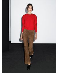 MASSIMO DUTTI - Cárdigan Punto Cuello Redondo Con Lana - Lyst