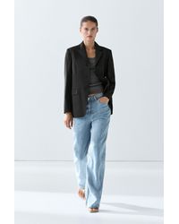 MASSIMO DUTTI - 100% Cold Wool Blazer - Lyst