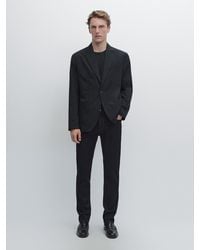 MASSIMO DUTTI - Lightweight Technical Blazer - Lyst