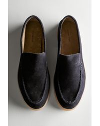 MASSIMO DUTTI - Split Leather Loafers - Lyst