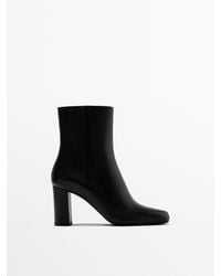 MASSIMO DUTTI - High-Heel Ankle Boots - Lyst