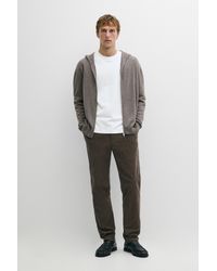 MASSIMO DUTTI - Slim Fit Corduroy Pants - Lyst
