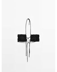 MASSIMO DUTTI - Macramé Bikiniset - Lyst