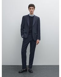 MASSIMO DUTTI - Pantaloni Da Abito - Lyst