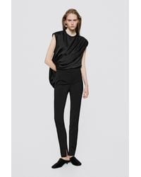 MASSIMO DUTTI - Low-Heel Fur Mule - Lyst