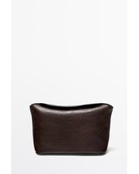 MASSIMO DUTTI - Mini Nappa Leather Handbag - Lyst