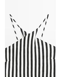 MASSIMO DUTTI - Striped Midi Dress With Crisscross Straps - Lyst
