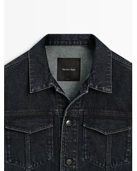 MASSIMO DUTTI - Denim Trucker Jacket - Lyst