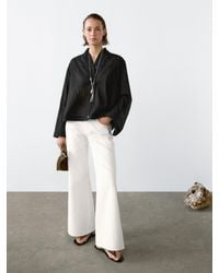 MASSIMO DUTTI - Fließendes Hemd Aus 100 Baumwolle - Lyst