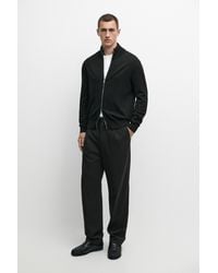 MASSIMO DUTTI - 100% Cotton Knit Cardigan - Lyst