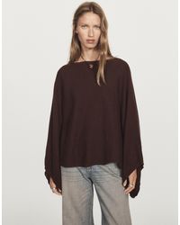 MASSIMO DUTTI - Capa Punto Corta 100% Cashmere - Lyst