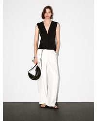 MASSIMO DUTTI - Strickweste Mit V-Ausschnitt - Lyst