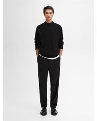 MASSIMO DUTTI - Strickpullover Mit Stehkragen - Lyst