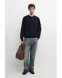 MASSIMO DUTTI - Round Neck Knit Sweater - Lyst